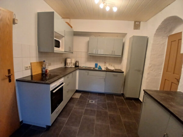 Die neue Gemeindeküche im Pfarrhaus Schönbrunn