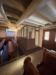 Entwurf des geplanten Kinderraums in der Kirche Schönbrunn